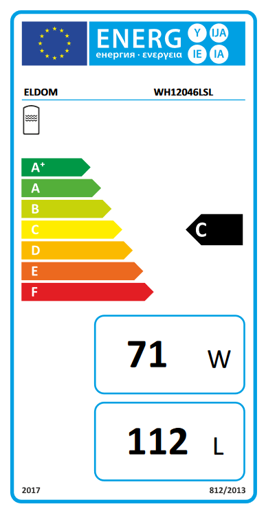 Boiler termoelectric orizontal Eldom Green Line 120 litri cu o serpentina si rezistenta electrica 3 kw [3]
