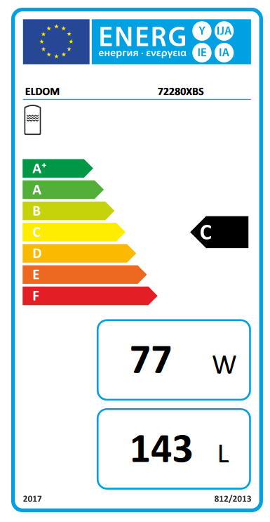 Boiler termoelectric orizontal Eldom Green Line 150 litri cu o serpentina si rezistenta electrica 3 kw [3]