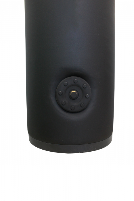 Boiler cu o serpentina FORNELLO SOL 150 LT 1S, pentru centrala termica si solar, montaj pe sol, izolatie termica, manta de protectie , flansa de vizitare [5]