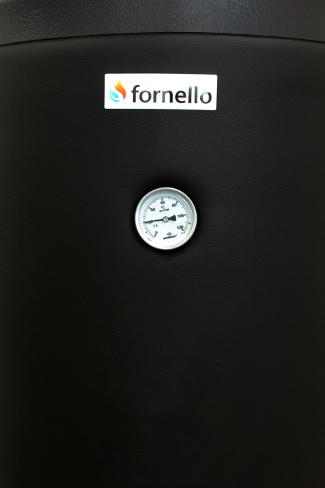 Boiler cu o serpentina FORNELLO SOL 200 LT 1S, pentru centrala termica si solar, montaj pe sol, izolatie termica, manta de protectie, flansa de vizitare [4]