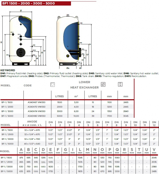 Boiler indirect cu serpentina extractibila, Elbi seria BF-1 5000 litri [5]