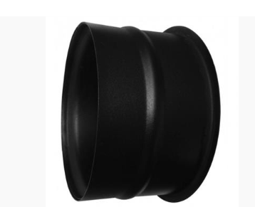 Capsa dubla pentru horn, 200 mm, neagra, Uniline [1]