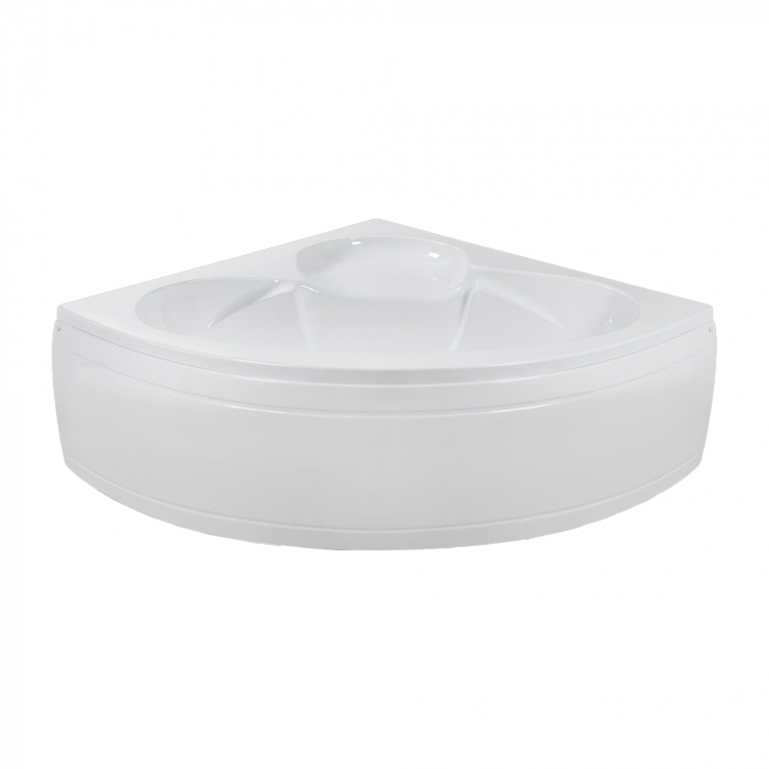 Cada de baie colt din acril, 1400 x 1400 x 410 mm, Fibrocom Apollo [2]