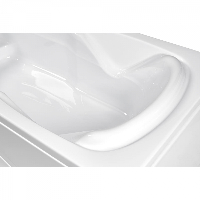 Cada de baie dreapta din acril, 1800 x 800 x 420 mm, dreapta, Fibrocom Nikoss [3]