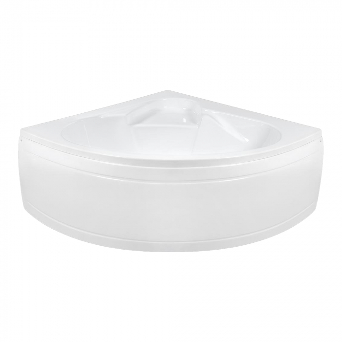 Cada de baie colt din acril, 1300 x 1300 x 410 mm, Fibrocom Gemini [2]