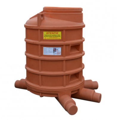 CAMIN VIZITARE 45# 3IN, 1 IESIRE D.315/250 H=2730 - VALROM GAMA KompactKIT [1]