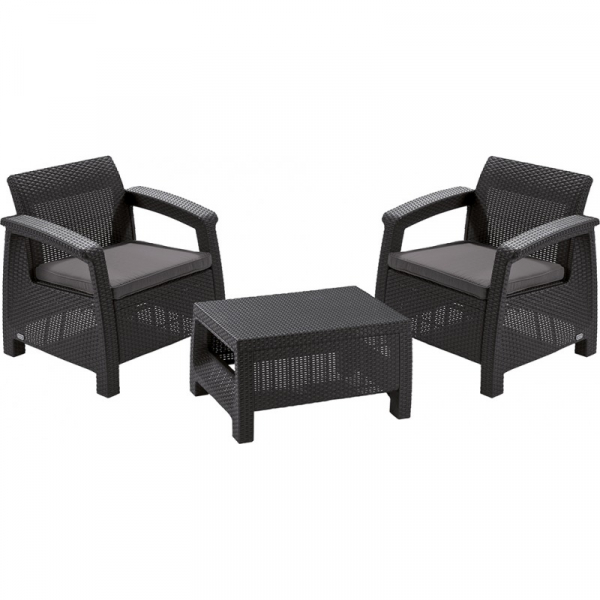 Set mobilier de gradina, grafit, Keter Corfu Weekend [11]
