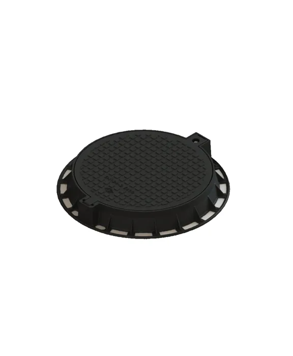 Capac din fonta rotund D.820 PL.600 Hext.100 cu inchizator E600 - Vodaland gama Urban [1]