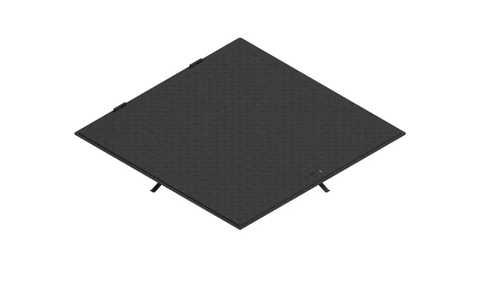 Capac din metal vopsit access patrat 900x900 PL.846x846 Hext.33 pietonal cu maner - Vodaland gama Urban [1]