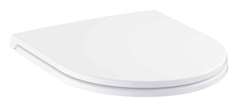 Capac WC Grohe Bau Ceramic WC-seat soft close, eliberare rapida, soft close, set fixare, pt 39910000, alb [7]