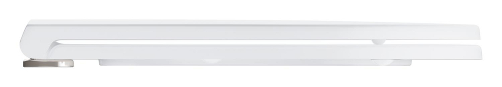 Capac WC Grohe Bau Ceramic WC-seat soft close, eliberare rapida, soft close, set fixare, pt 39910000, alb [5]