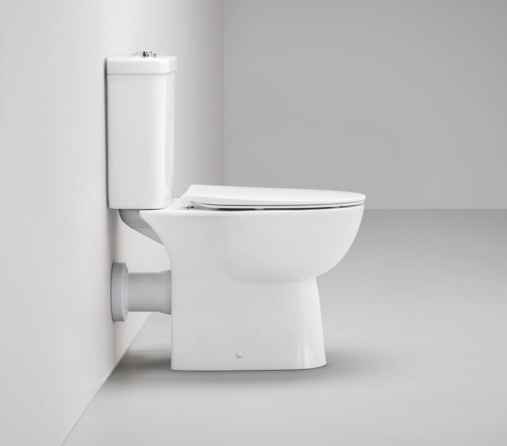 Capac WC Grohe Bau Ceramic WC-seat soft close slim, design slim, eliberare rapida, set de fixare inclus, soft close, alb [4]