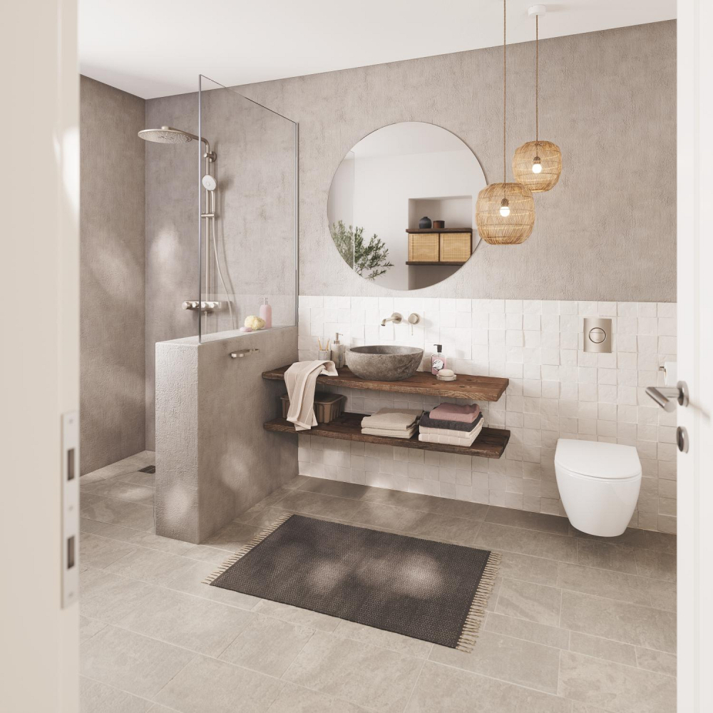 Capac WC Grohe Essence WC-seat soft close, softclose, eliberare rapida, duroplast, set fixare, alb [8]