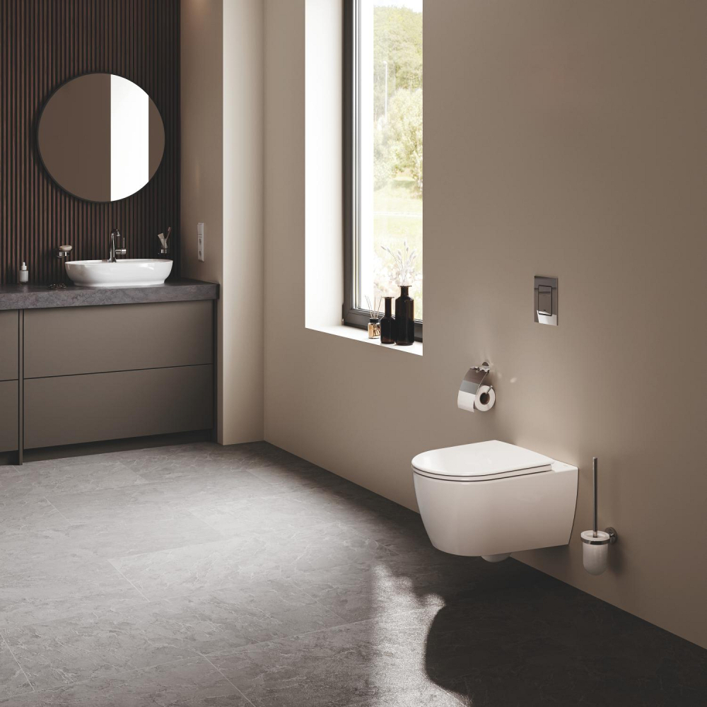 Capac WC Grohe Essence WC-seat soft close, softclose, eliberare rapida, duroplast, set fixare, alb [4]