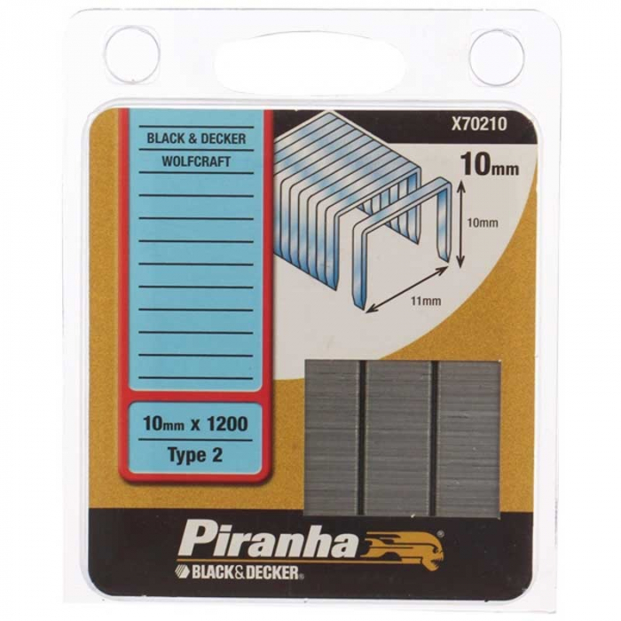 Capse Black+Decker X70210 Type 1 11x10mm 1200 Buc/Set [1]