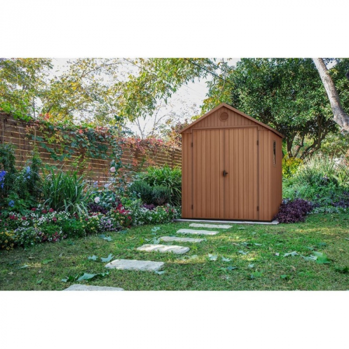 Casuta de gradina, maro, Keter Darwin 6x6 [2]