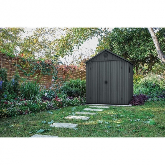 Casuta de gradina, gri, Keter Darwin 6x6 [2]