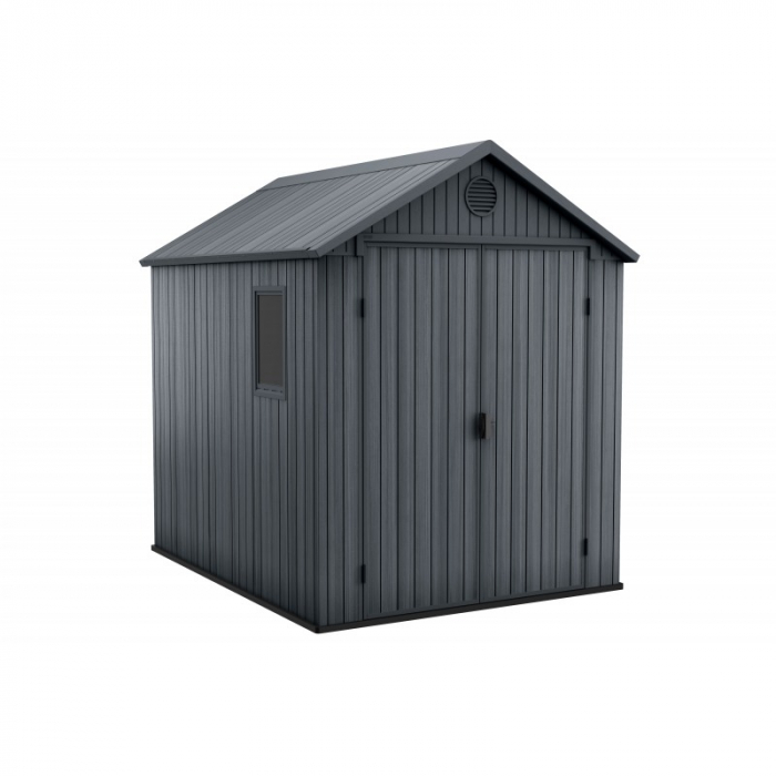 Casuta de gradina, gri, Keter Darwin 6x8 [2]