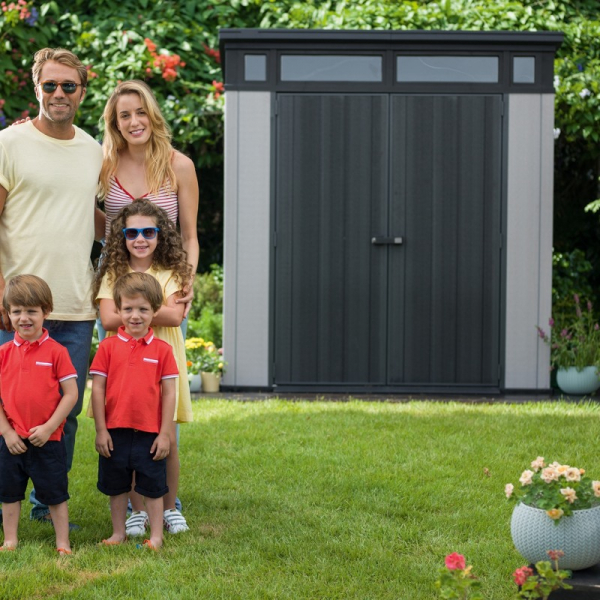 Casuta gradina Keter Artisan 7x7 cu usa dubla [6]