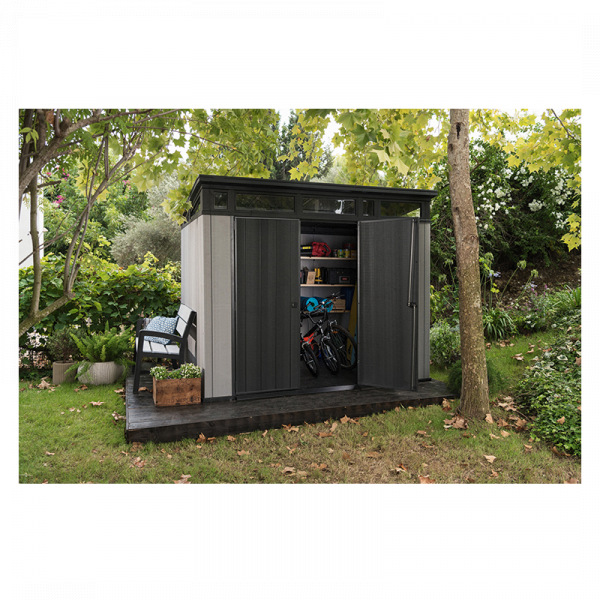 Casuta gradina Keter Artisan 9x7 cu usa dubla [3]