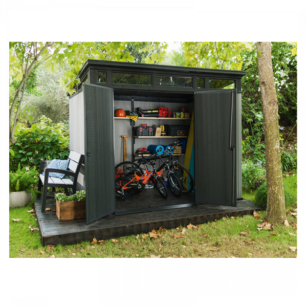 Casuta gradina Keter Artisan 9x7 cu usa dubla [2]
