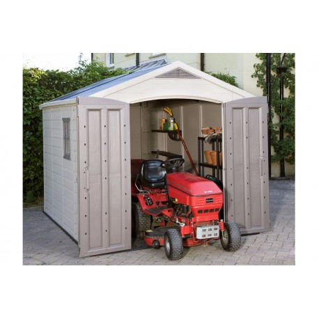 Casuta gradina Curver Factor 8x11 usa dubla [4]