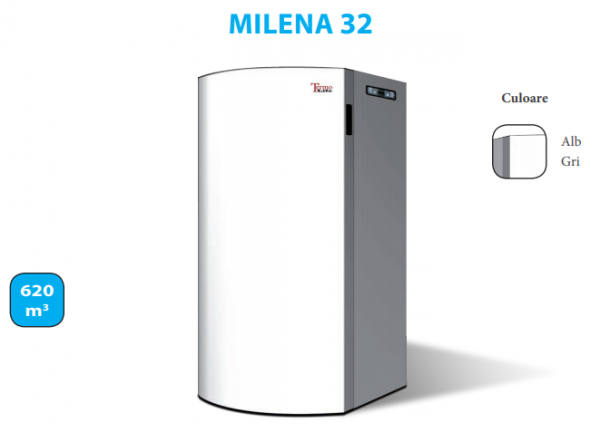 Cazan compact pe peleti, 31.8 kW, TermoLife Milena 32 [2]