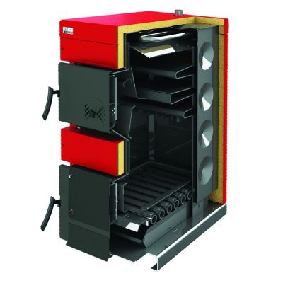Centrala pe lemn / combustibil solid cu ardere clasica Burnit model NWB MAX V 3 45 kw [2]