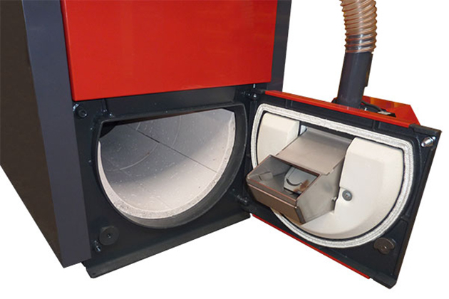 Cazan pe peleti Atmos, model D15PX 15 kw cu arzator, rezervor de peleţi, alimentator cu peleţi - 175 litri [3]