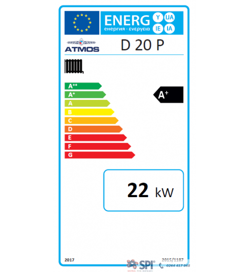 Cazan pe peleti Atmos model D20P 22 kw [5]