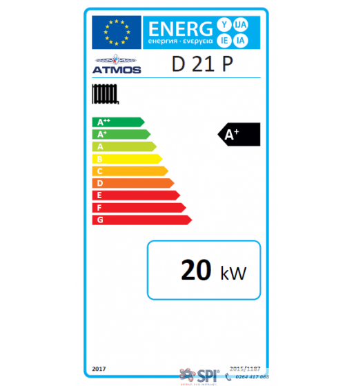 Cazan pe peleti Atmos model D21P 19,5kw [5]