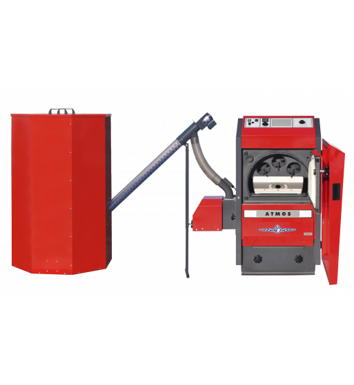 Cazan pe peleti Atmos model D25P 24 kw [4]