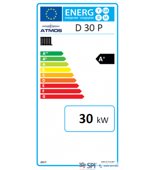 Cazan pe peleti Atmos model D30P 29,8 kw [4]