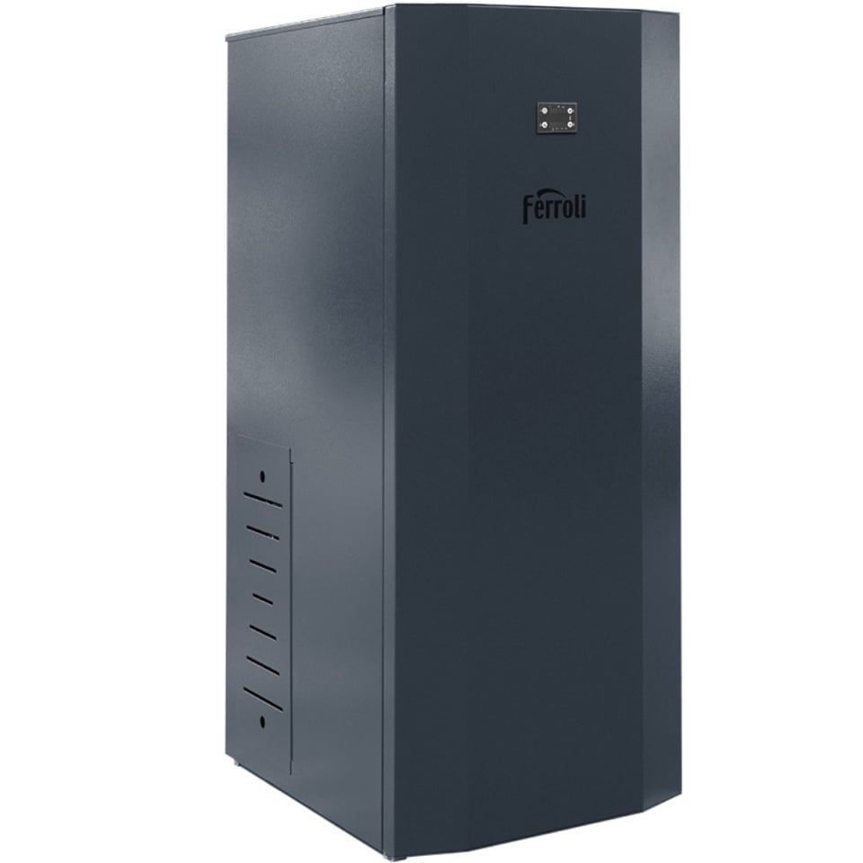 Cazan pe peleti Ferroli BioPellet Uno 24 kw complet echipat si automatizat [2]