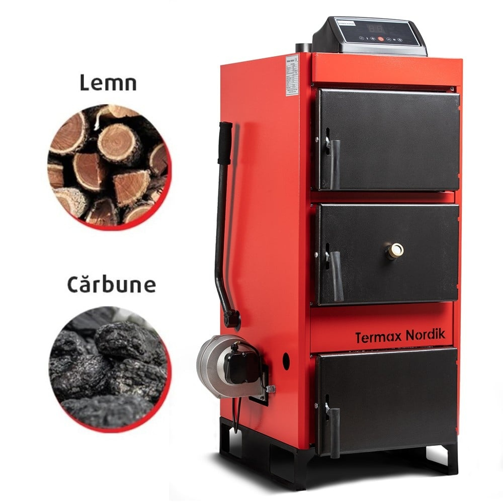 Cazan pe lemne si carbune Termax Nordik 116 kW pentru 750 mp [6]