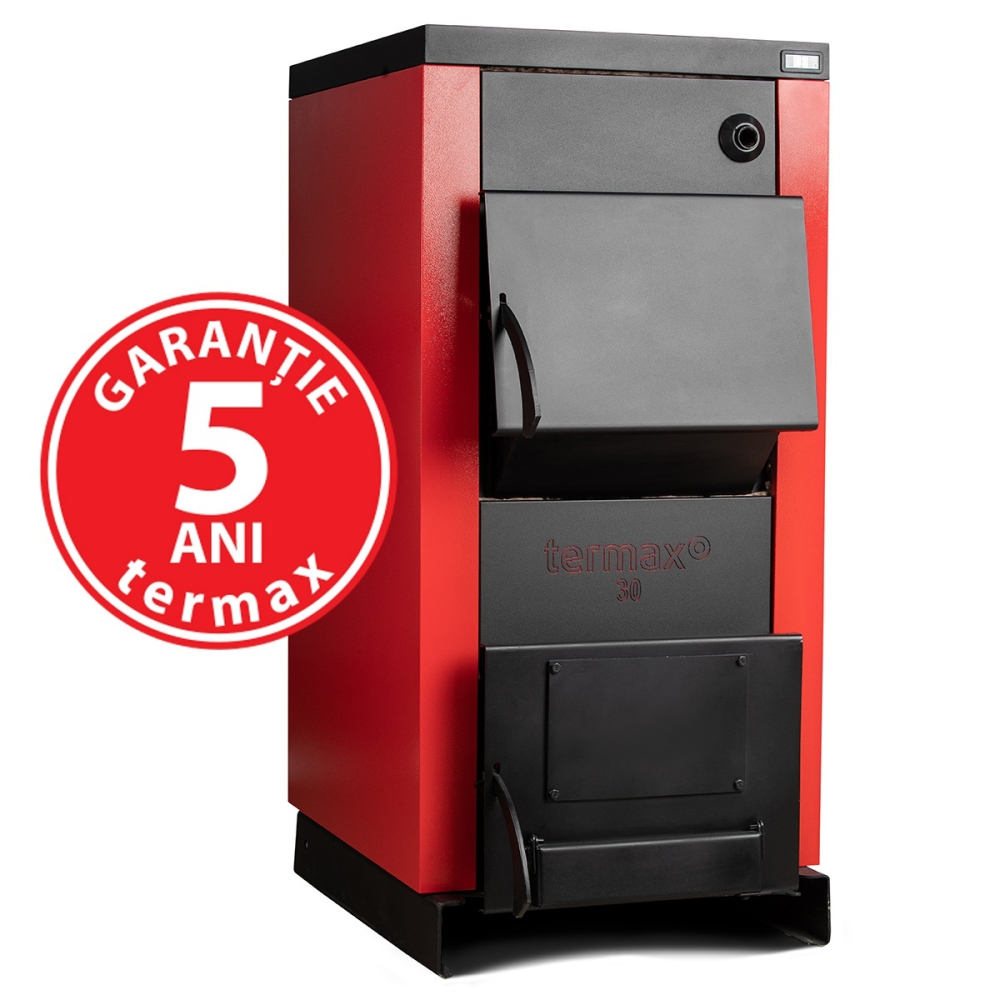 Cazan pe lemne din otel Termax 20 kW cu manta de apa 69 l [3]
