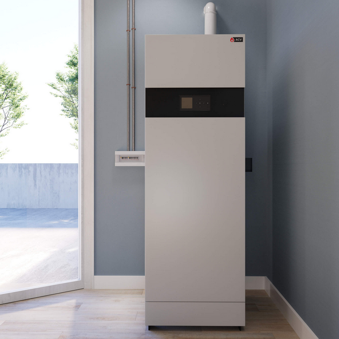 Centrala de pardoseala in condensatie ACV model HeatMaster HM 85 TC - 90 kw (boiler incorporat 190 litri) [3]