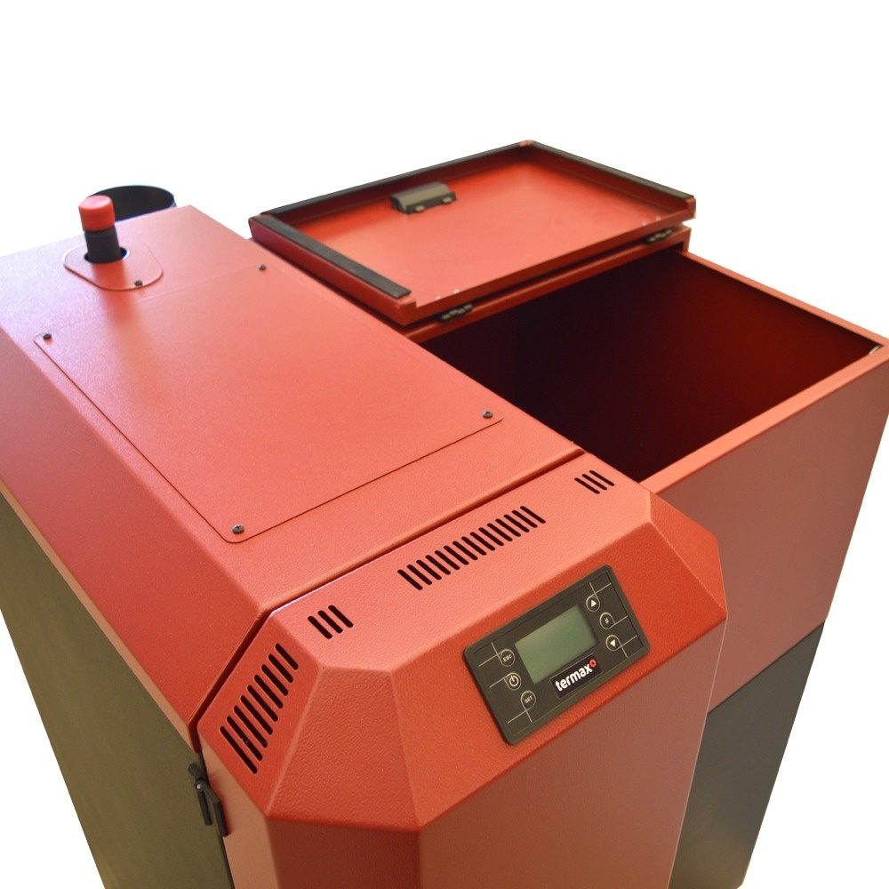 Centrala termica mixta lemn si peleti Termax Tera 28 kW cu buncar de 95 kg [5]