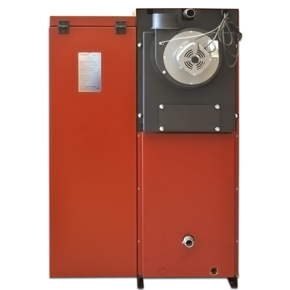 Centrala mixta pe peleti si lemn Termax Tera 40 kW pentru 265 mp, buncar 120 kg [3]