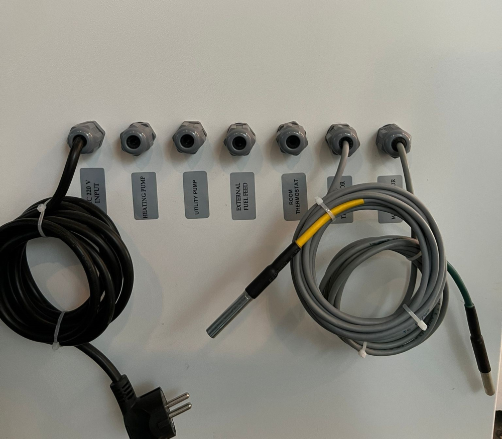 Centrala pe peleti Fornello Slimpel Automatic 40 kw buncar 150 litri complet echipat si automatizat [4]