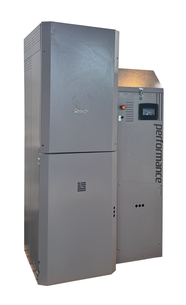 Centrala pe peleti Fornello Slimpel Automatic 40 kw buncar 150 litri complet echipat si automatizat [1]