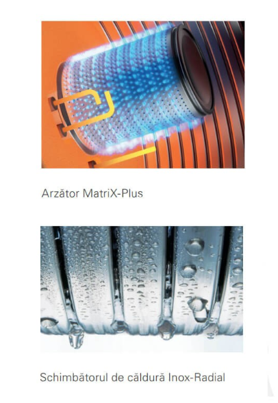 Centrala termica, 32 Kw, cu boiler incorparat de 46 litri, Viessmann Vitodens 111 W, Model 2021 [3]