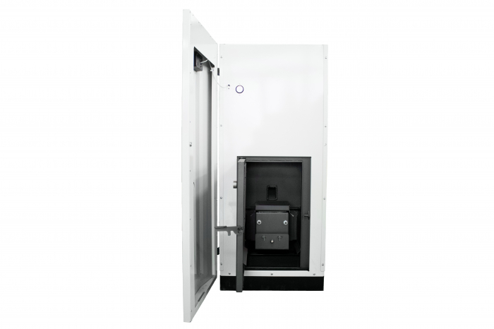 Centrala termica pe peleti Fornello GT 30 kW Standard, echipata cu pompa circulatie Wilo, vas expansiune, manometru [2]