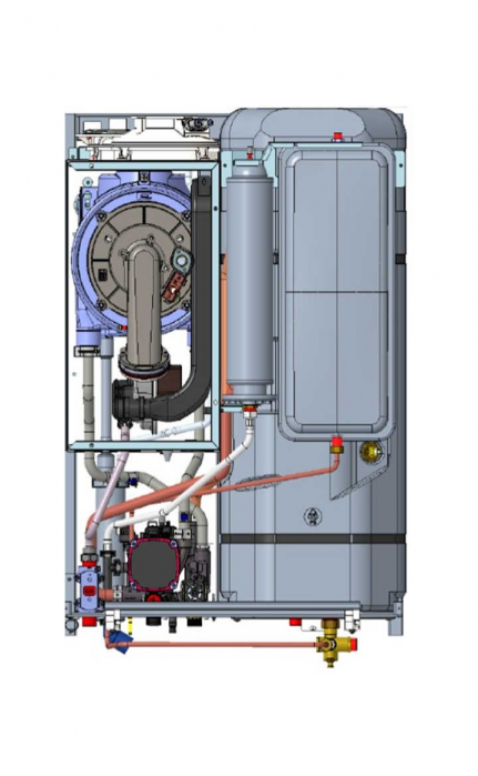 Centrala termica Immergas, model Victrix Zeus Superior 35 - 35 kw cu boiler incorporat 54 litri [2]