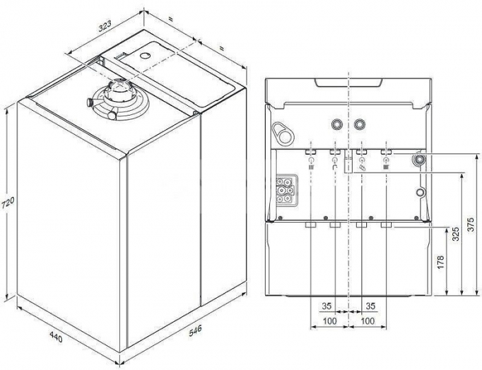 Centrala termica Vaillant model ecoTEC plus VUI 32CS/1-5 32kw (boiler incorporat 20 litri) [4]