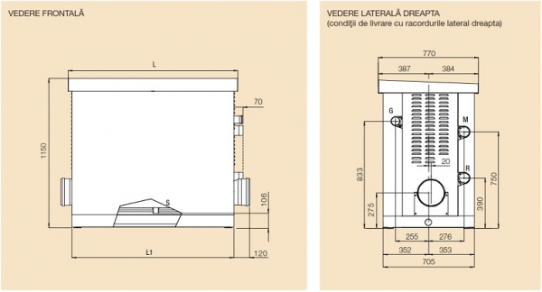 Cazan de pardoseala Immergas, model Ares Tec 250 - 250 kw [6]