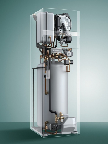 Cazan de pardoseala in condensatie Vaillant, model VSC 306/4-5 150 (boiler incorporat 150,8l) [4]