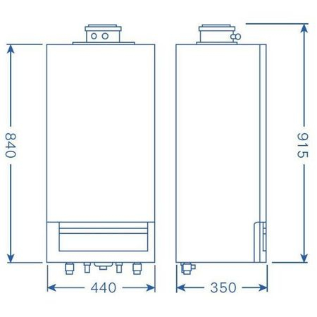 Centrala termica murala cu condensare Logamax plus GB172i-42 W H [3]