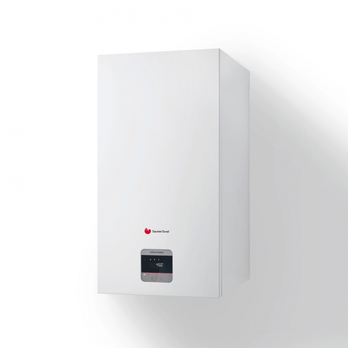 Centrala termica pe gaz in condensare, 35 kW, cu boiler incorporat 42 l, Saunier Duval IsoTwin Condens T 35-CS/1, kit evacuare inclus [3]