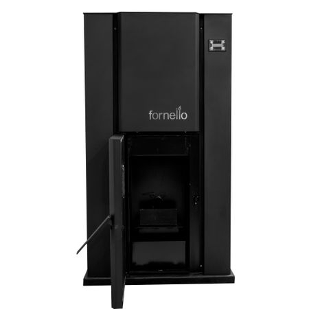 Cazan pe peleti Fornello model Pellet King 35 kw cu buncar 80kg, telecomanda si aprindere automata [3]